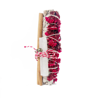 Holiday Spirits + White Sage Energy Clearing Smudge Stick