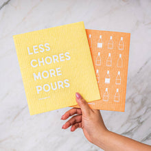 Load image into Gallery viewer, Biodegradable Dish Cloths – Yellow/Orange Set