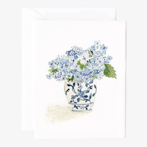 Hydrangea bouquet notecards