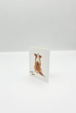 Load image into Gallery viewer, "Corgi" mini dog enclosure card &amp; envelope watercolor