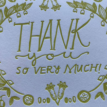Load image into Gallery viewer, Solomons Seal Thanks Card