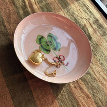 Load image into Gallery viewer, Round Enamel Tray - Clover