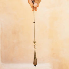 Load image into Gallery viewer, Natural Smoky Quartz Crystal Divination Pendulum