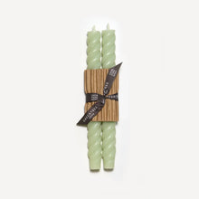 Load image into Gallery viewer, 10" Rope Taper Candles: Robin's egg blue
