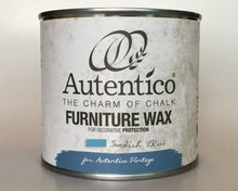 Load image into Gallery viewer, Autentico Colored Furniture Wax 250 ml Swedish Blue