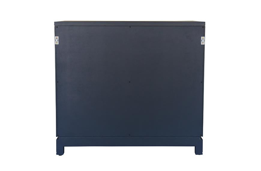 Small Carlyle Campaign Dresser - Navy Foxtrot Home Small Carlyle Campaign Dresser - Navy Foxtrot Home