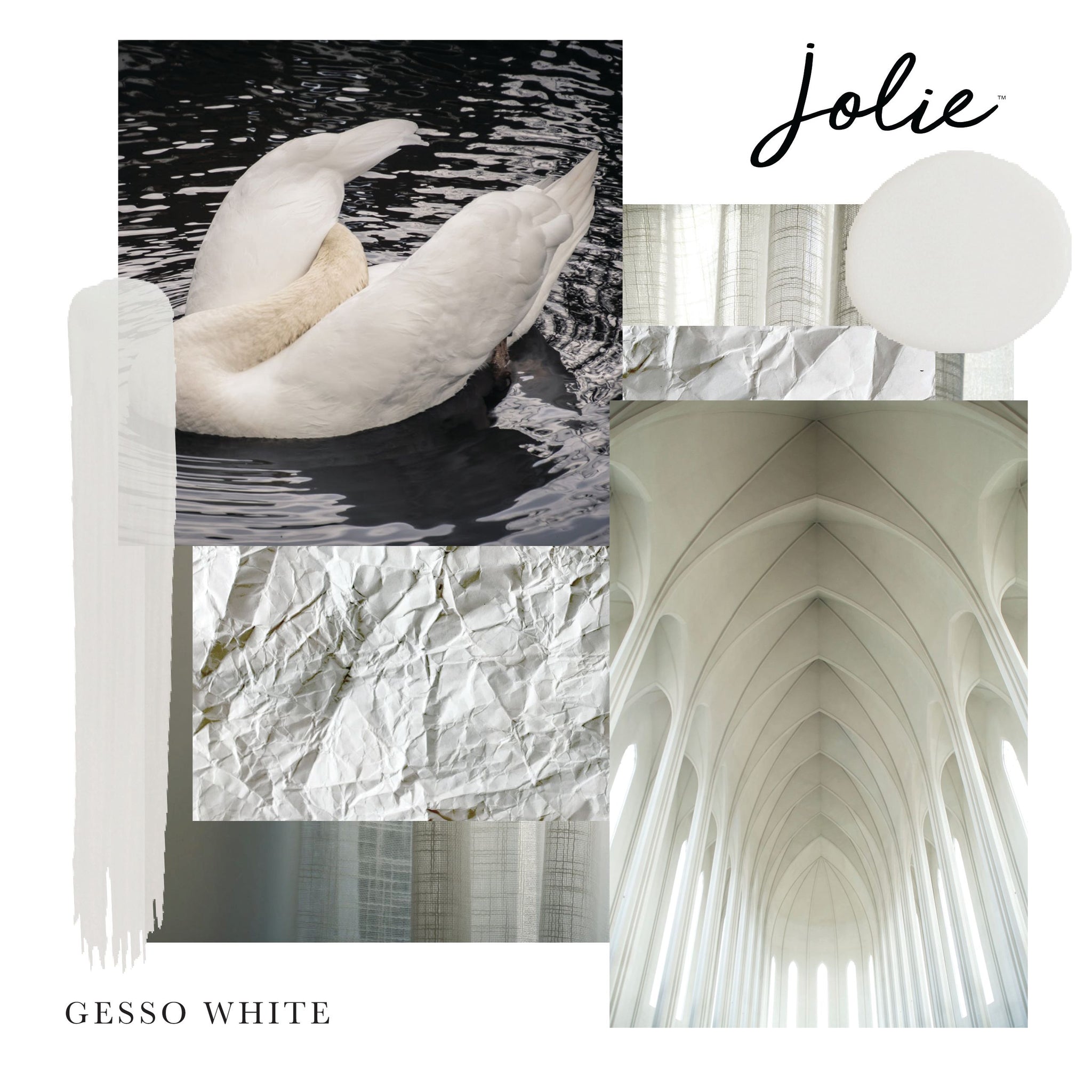 Jolie Paint - Gesso White – Foxtrot Home
