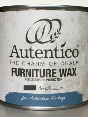 Autentico Colored Furniture Wax Anthracite 250ml