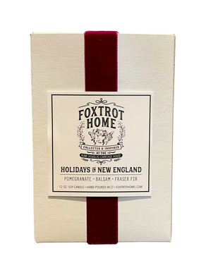 Foxtrot Home Holidays in New England Candle