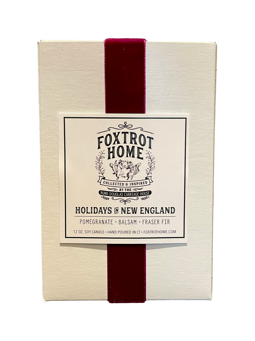 Foxtrot Home Holidays in New England Candle