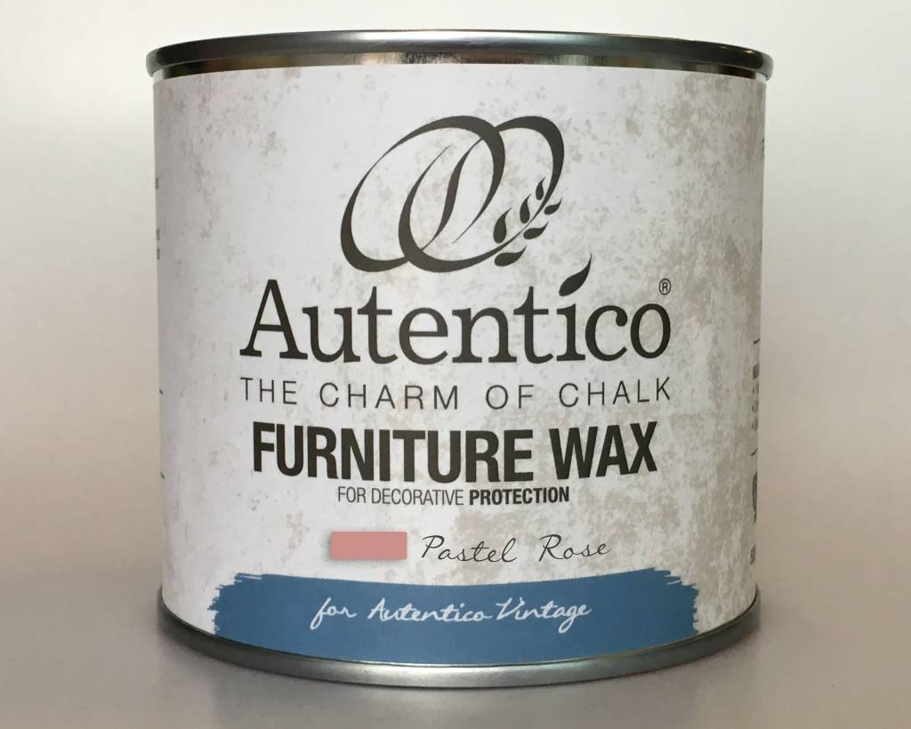 Autentico Colored Furniture Wax 250 ml Pastel Rose