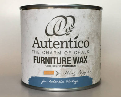 Autentico Metallic Furniture Wax 250 ml Sparkling Copper