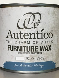 Autentico Colored Furniture Wax White 250ml